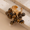 Missy Jewelry - Jaylynn Beaded Tassel Statement Ring