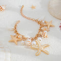 Missy Jewelry - Kaylea Starfish and Shell Statement Necklace