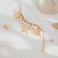 Missy Jewelry - Kaylea Starfish and Shell Statement Necklace