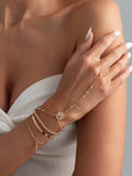 Missy Jewelry - Kimora Layered Cross Bracelet Set
