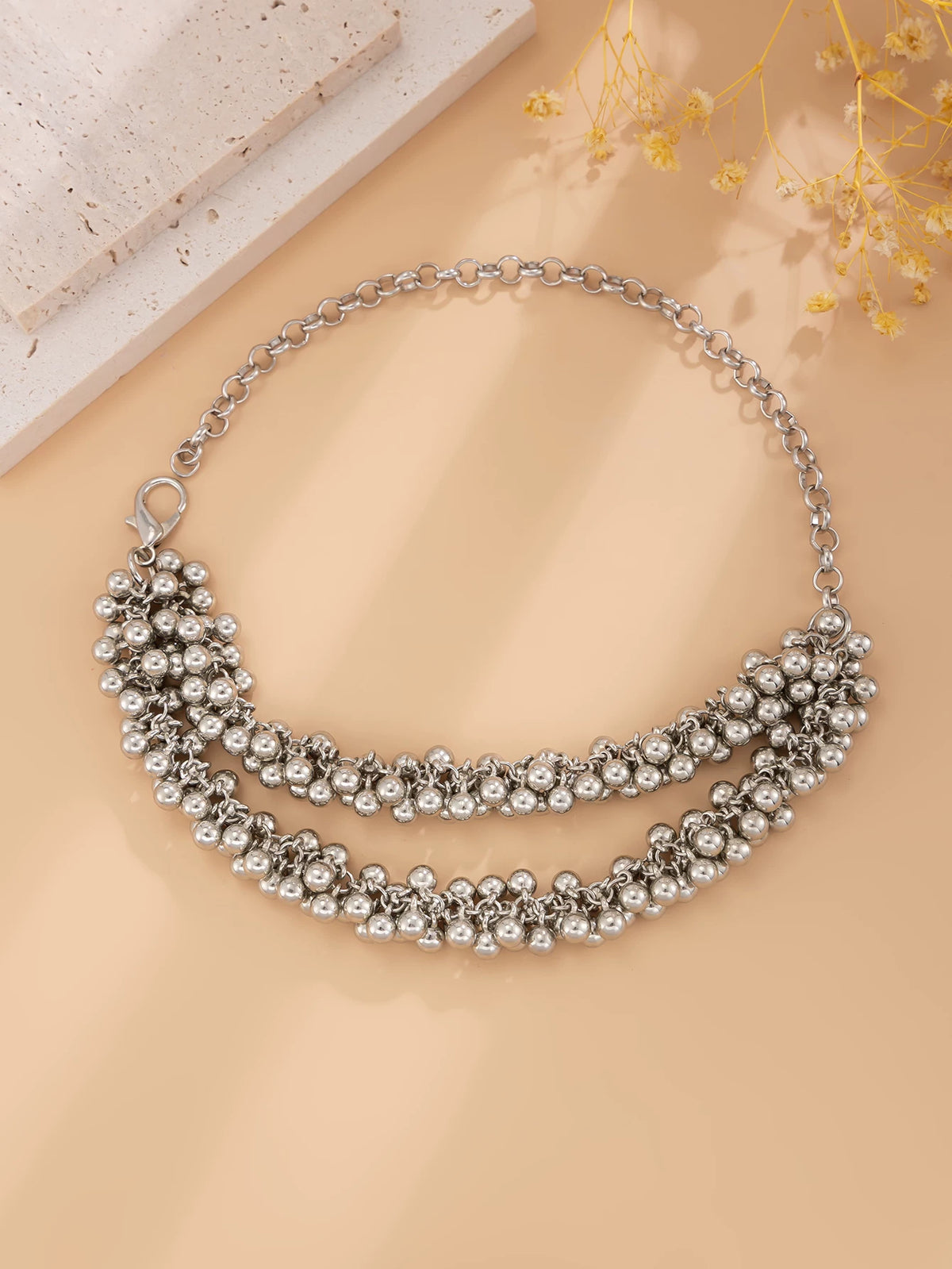 Missy Jewelry - Kristine Double Layer Beaded Necklace