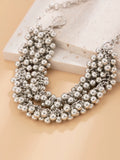 Missy Jewelry - Kristine Double Layer Beaded Necklace