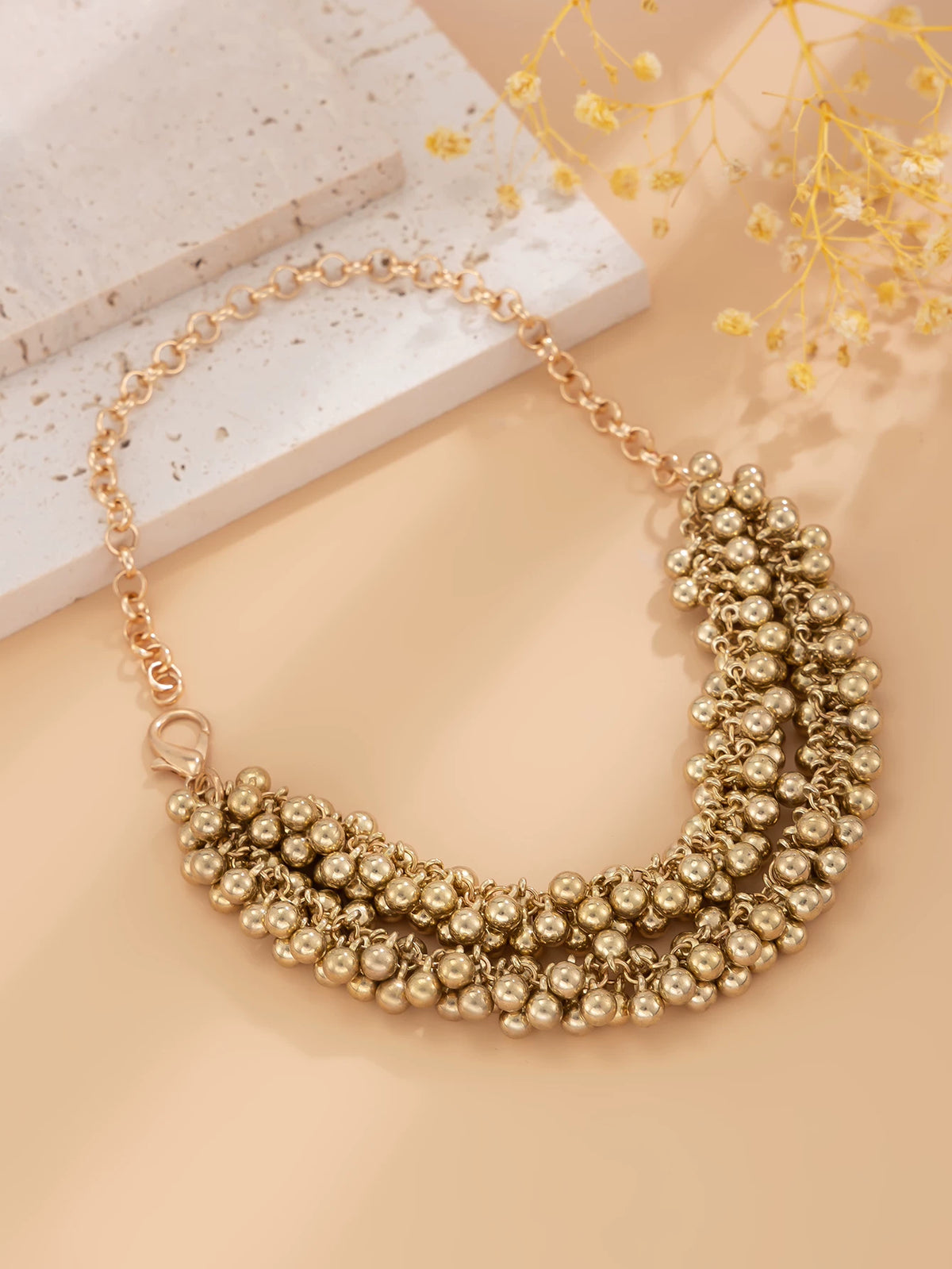 Missy Jewelry - Kristine Double Layer Beaded Necklace