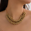 Missy Jewelry - Kristine Double Layer Beaded Necklace