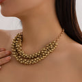 Missy Jewelry - Kristine Double Layer Beaded Necklace