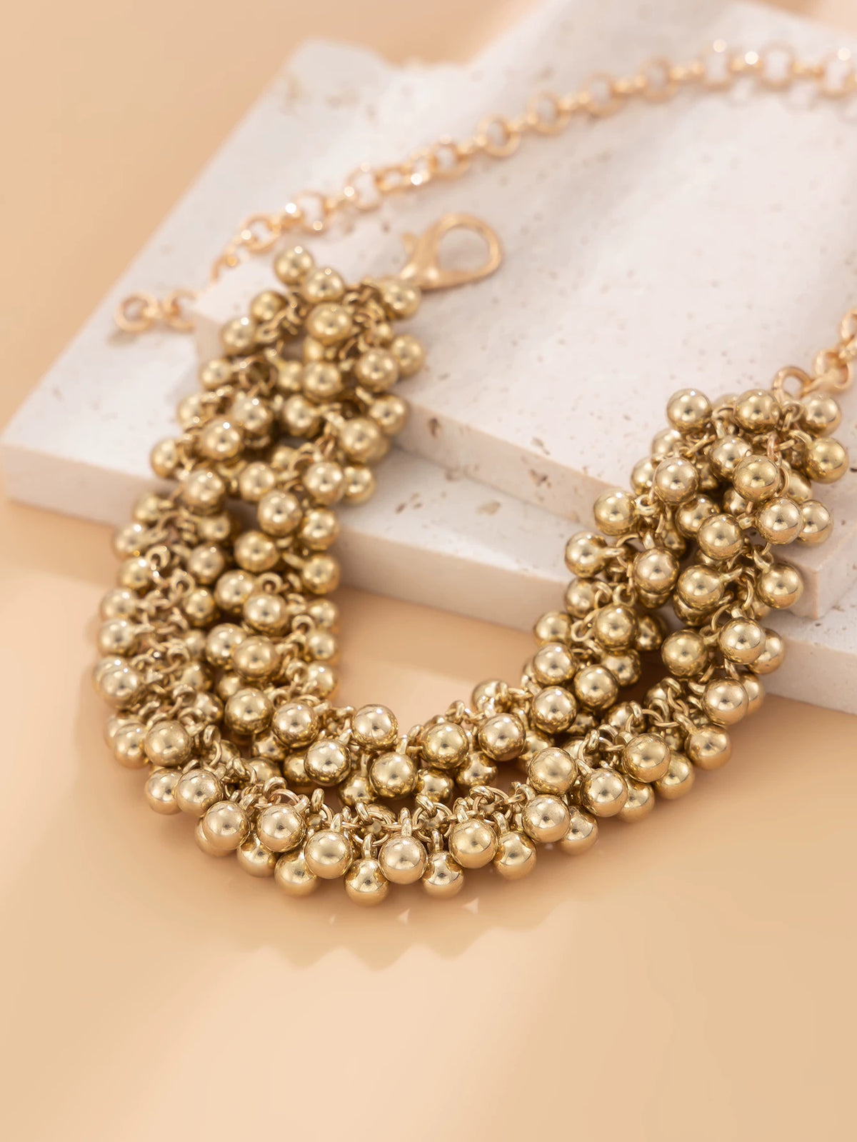 Missy Jewelry - Kristine Double Layer Beaded Necklace