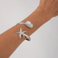 Missy Jewelry - Kyli Starfish Pearl Armlet Cuff