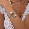 Missy Jewelry - Kyli Starfish Pearl Armlet Cuff