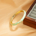 Missy Jewelry - Kynlie Floral Enamel Stacking Bangle