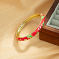 Missy Jewelry - Kynlie Floral Enamel Stacking Bangle