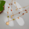 Missy Jewelry - Lexy Celestial Layered Stone Necklace
