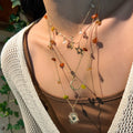 Missy Jewelry - Lexy Celestial Layered Stone Necklace