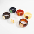 Missy Jewelry - Liana Retro Chunky Resin Bangle