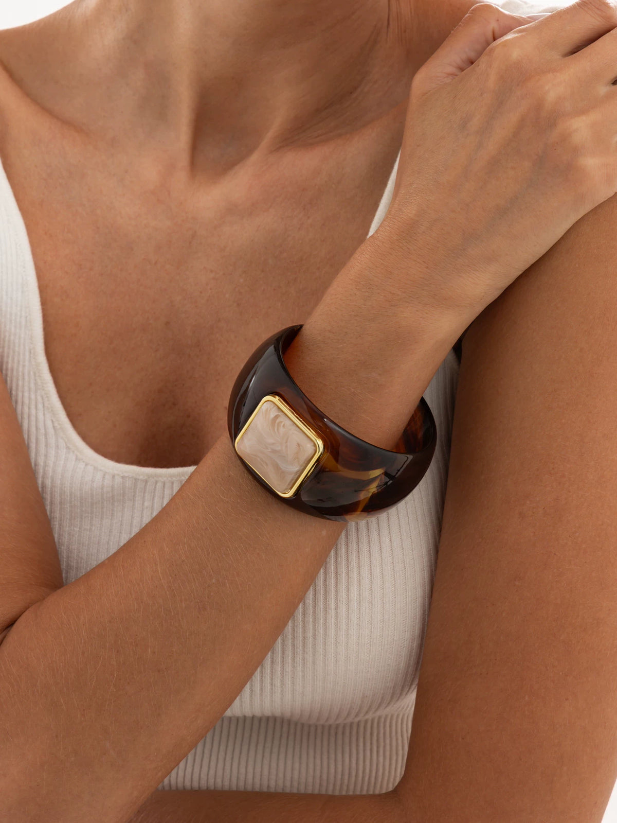 Missy Jewelry - Liana Retro Chunky Resin Bangle