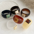 Missy Jewelry - Liana Retro Chunky Resin Bangle