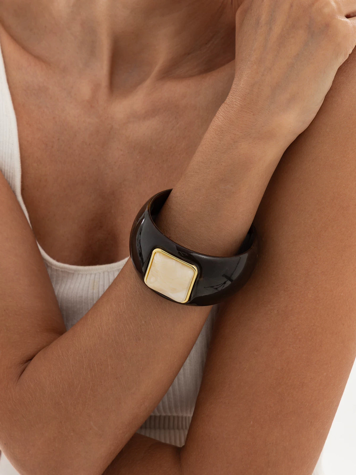 Missy Jewelry - Liana Retro Chunky Resin Bangle