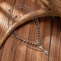 Missy Jewelry - Lilyanne Western Motif Layered Necklace