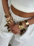 Missy Jewelry - Lilyth Leopard Scarf Cuff Bracelet