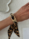Missy Jewelry - Lilyth Leopard Scarf Cuff Bracelet