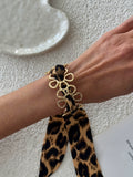 Missy Jewelry - Lilyth Leopard Scarf Cuff Bracelet