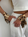 Missy Jewelry - Lilyth Leopard Scarf Cuff Bracelet