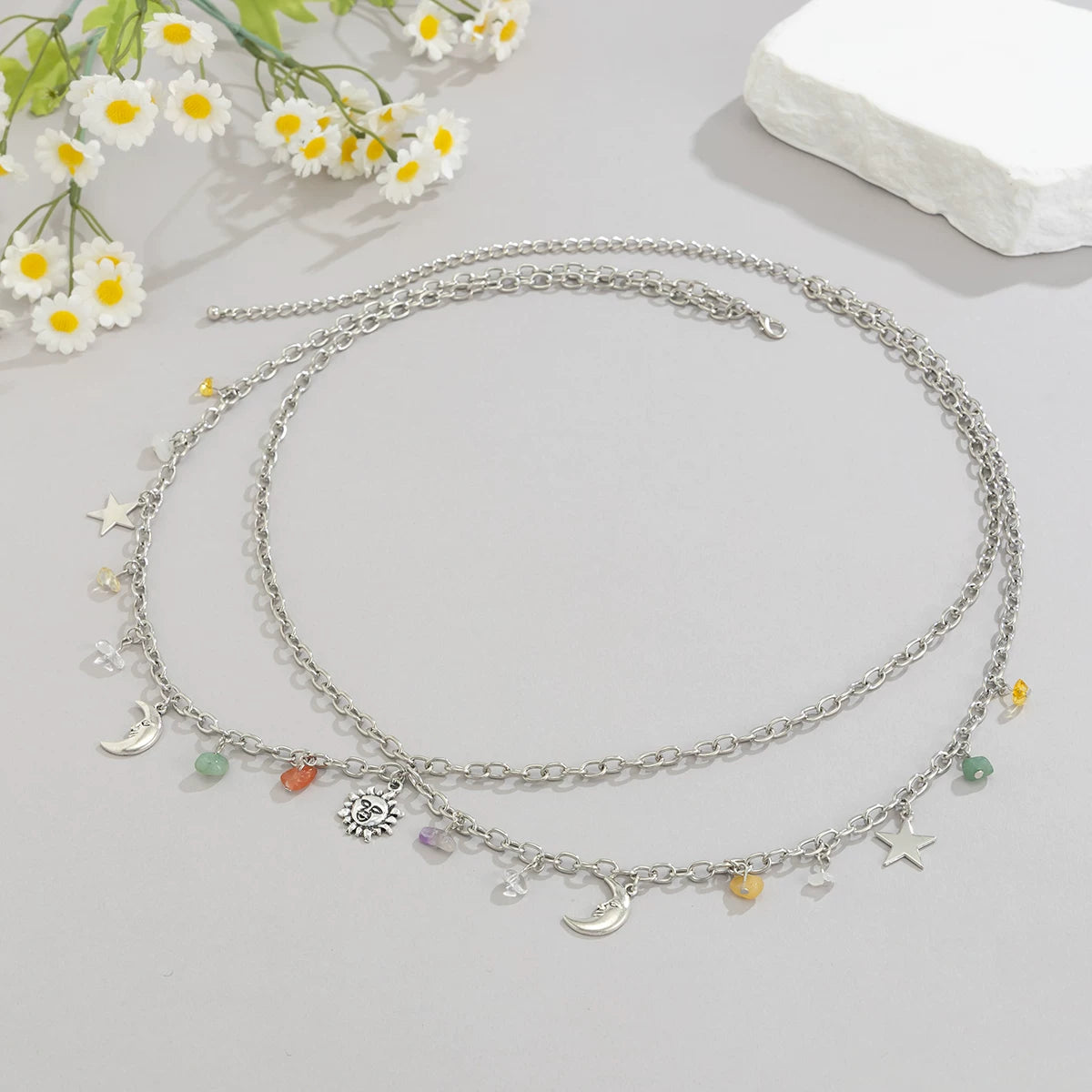 Missy Jewelry - Malky Celestial Charm Waist Chain
