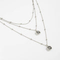 Missy Jewelry - Maryama Triple Layered Pendant Necklace