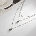 Missy Jewelry - Maryama Triple Layered Pendant Necklace