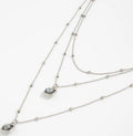 Missy Jewelry - Maryama Triple Layered Pendant Necklace