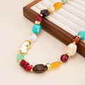 Missy Jewelry - Maycee Colorful Resin Beaded Necklace