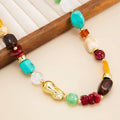 Missy Jewelry - Maycee Colorful Resin Beaded Necklace