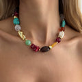 Missy Jewelry - Maycee Colorful Resin Beaded Necklace