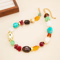 Missy Jewelry - Maycee Colorful Resin Beaded Necklace