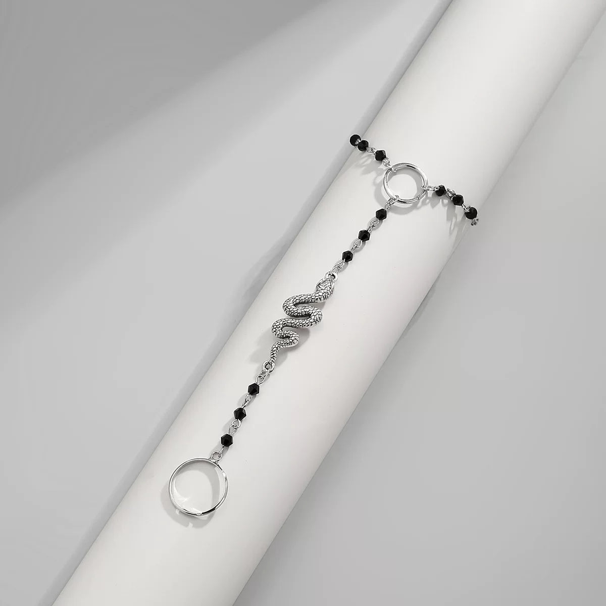 Missy Jewelry - Mirra Snake Motif Hand Chain