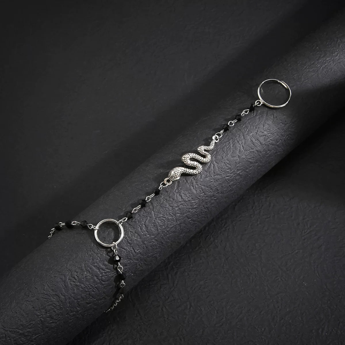 Missy Jewelry - Mirra Snake Motif Hand Chain