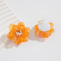 Missy Jewelry - Neema Floral Acrylic Stud Earrings