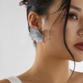 Missy Jewelry - Neema Floral Acrylic Stud Earrings