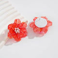 Missy Jewelry - Neema Floral Acrylic Stud Earrings