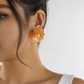 Missy Jewelry - Neema Floral Acrylic Stud Earrings