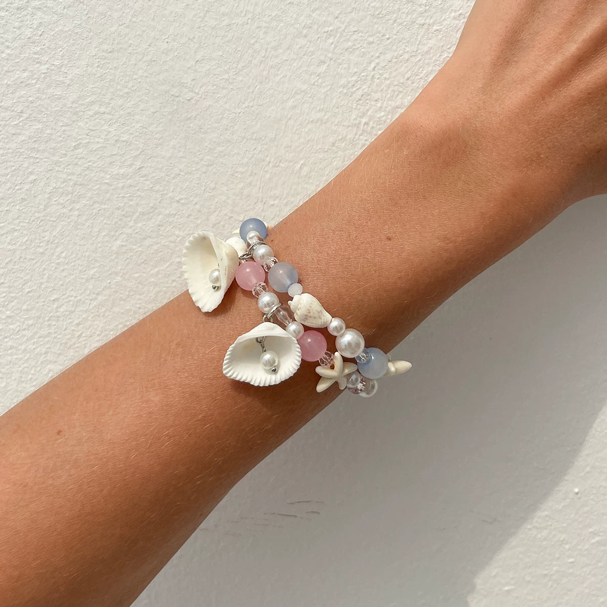 Missy Jewelry - Ohana Pearl Starfish Bracelet Set