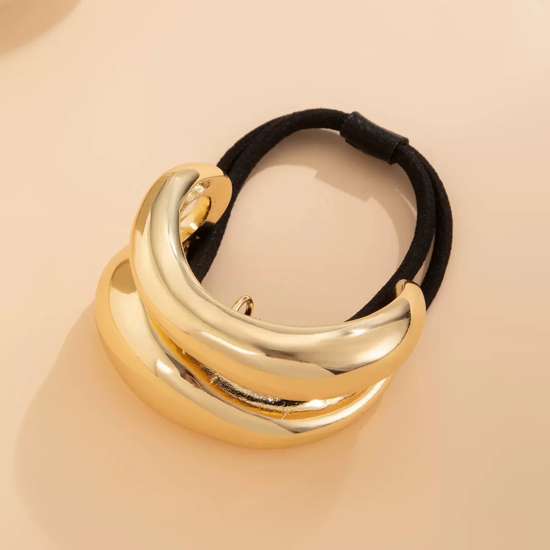 Missy Jewelry - Raniyah Sculptural Metallic Hair Tie