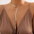 Missy Jewelry - Romy Woven Snake Chain Necklace