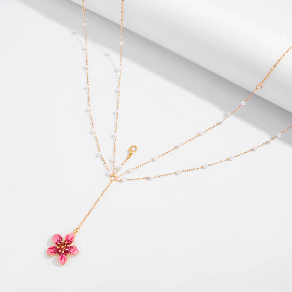 Missy Jewelry - Rynlee Pearl Flower Body Chain