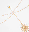 Missy Jewelry - Rynlee Pearl Flower Body Chain