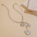Missy Jewelry - Serena Celestial Heart Pendant Necklace