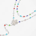 Missy Jewelry - Serena Flower Layered Necklace Set