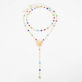 Missy Jewelry - Serena Flower Layered Necklace Set