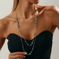 Missy Jewelry - Shaniyah Turquoise Beaded Necklace Set