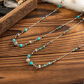 Missy Jewelry - Shaniyah Turquoise Beaded Necklace Set