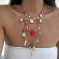 Missy Jewelry - Shyloh Ocean Charm Layered Necklace